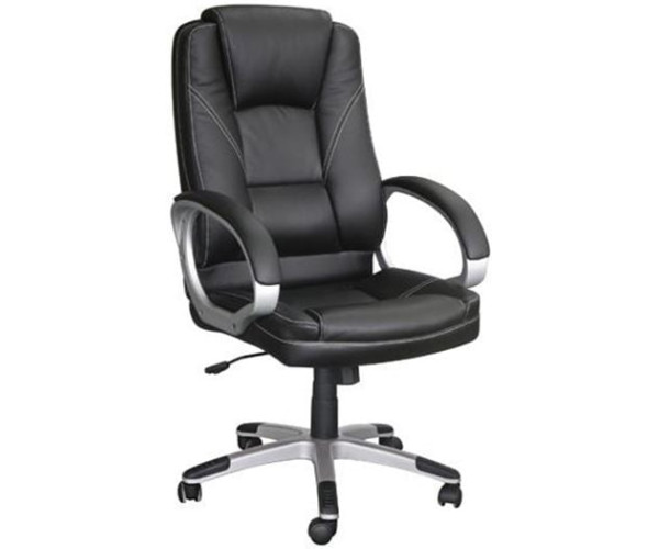CF695 Πολυθρόνα Γραφείου Διευθυντή, Pu Μαύρο 64x71x112/122cm CF695 Πολυθρόνα Γραφείου Διευθυντή, Pu Μαύρο 64x71x112/122cm